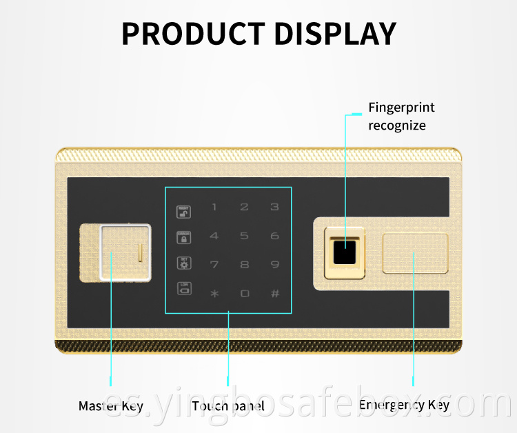 modern fingerprint safes